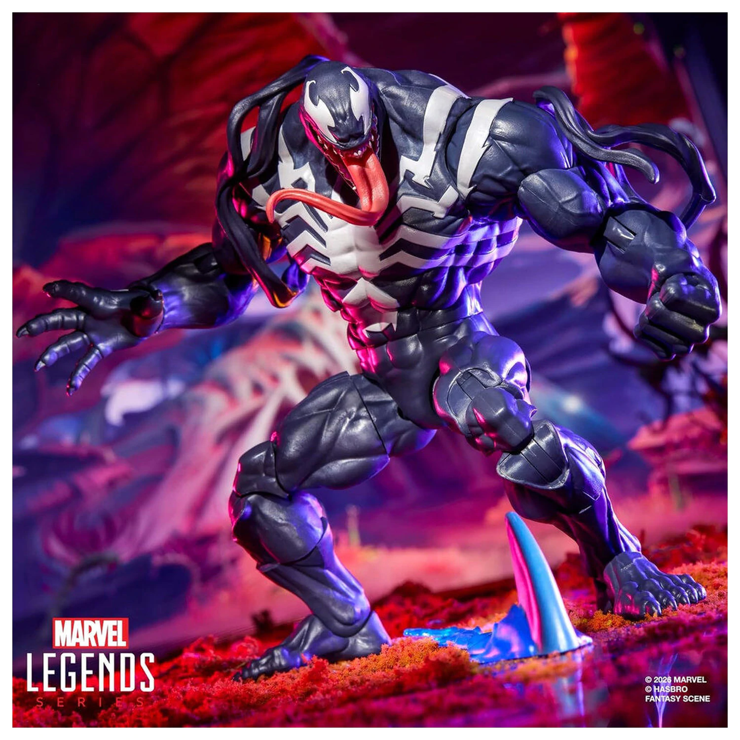 Marvel Legends Rivals Venom & Jeff the Land Shark Figur 15cm Produktfoto