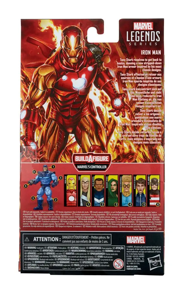 Marvel Legends Series Actionfigur 2022 Iron Man 15 cm Produktfoto