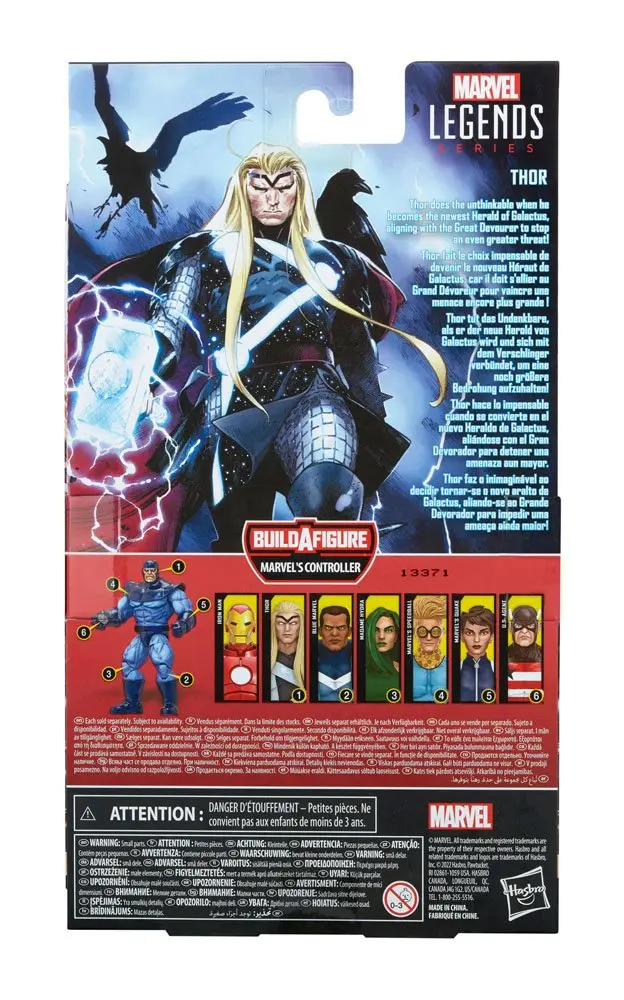 Marvel Legends Series Action Figur 2022 Marvel's Controller BAF #1: Thor 15 cm Produktfoto