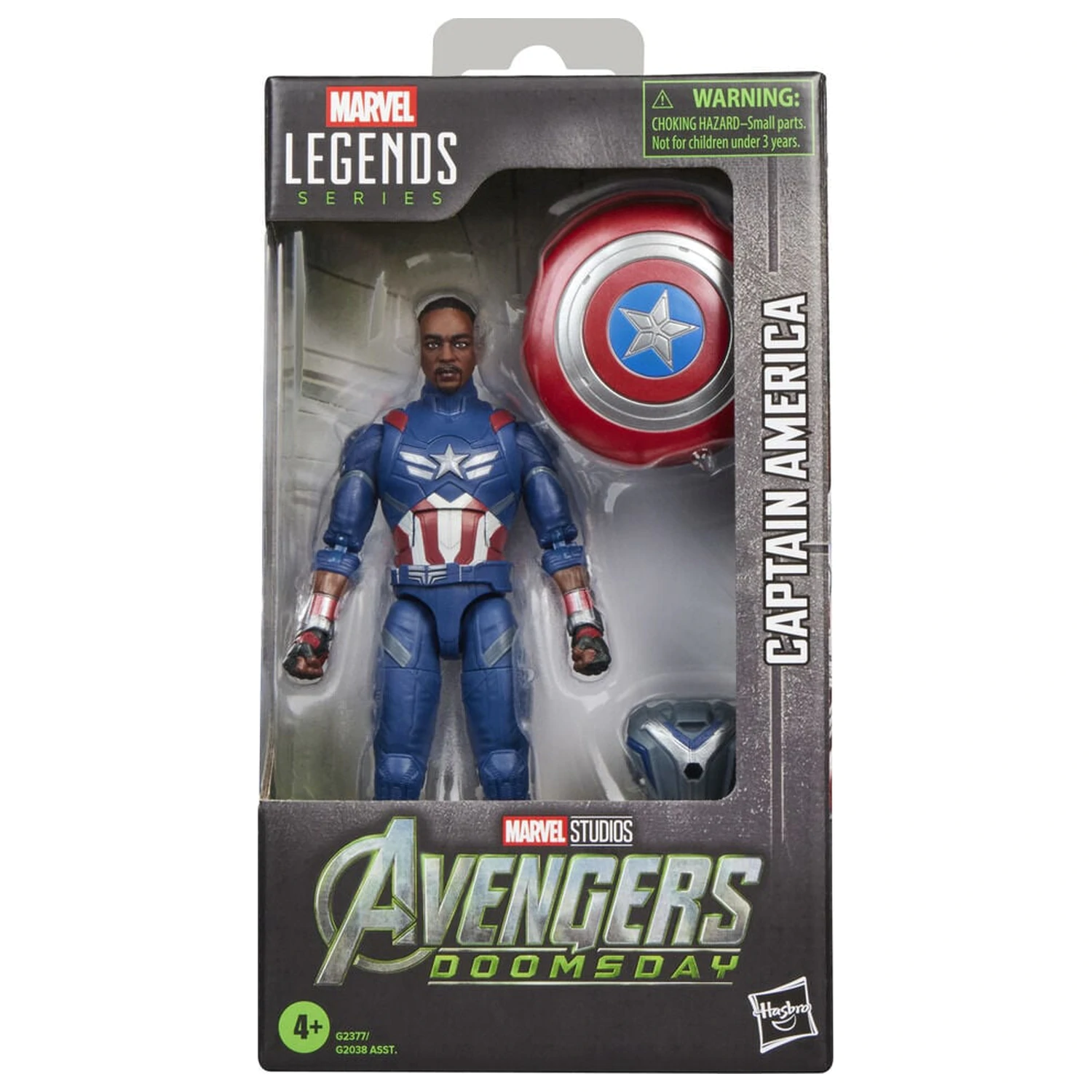 Marvel Legends Series Avengers Doomsday Captain America Figur 15cm Produktfoto