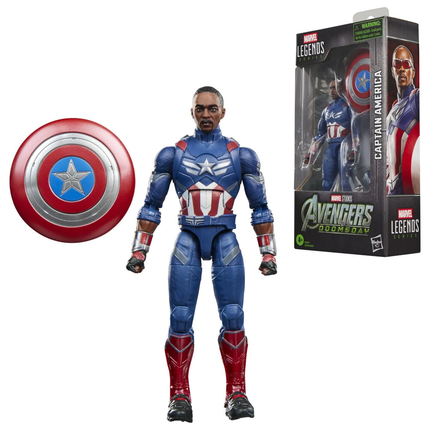 Marvel Legends Series Avengers Doomsday Captain America Figur 15cm Produktfoto