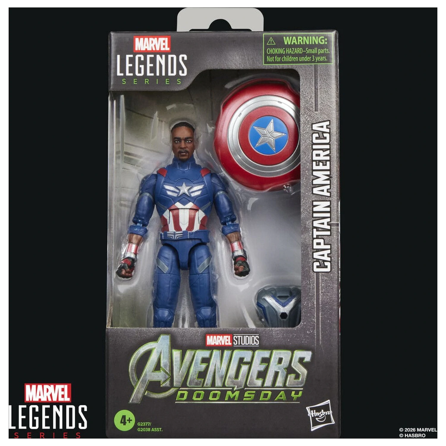 Marvel Legends Series Avengers Doomsday Captain America Figur 15cm Produktfoto