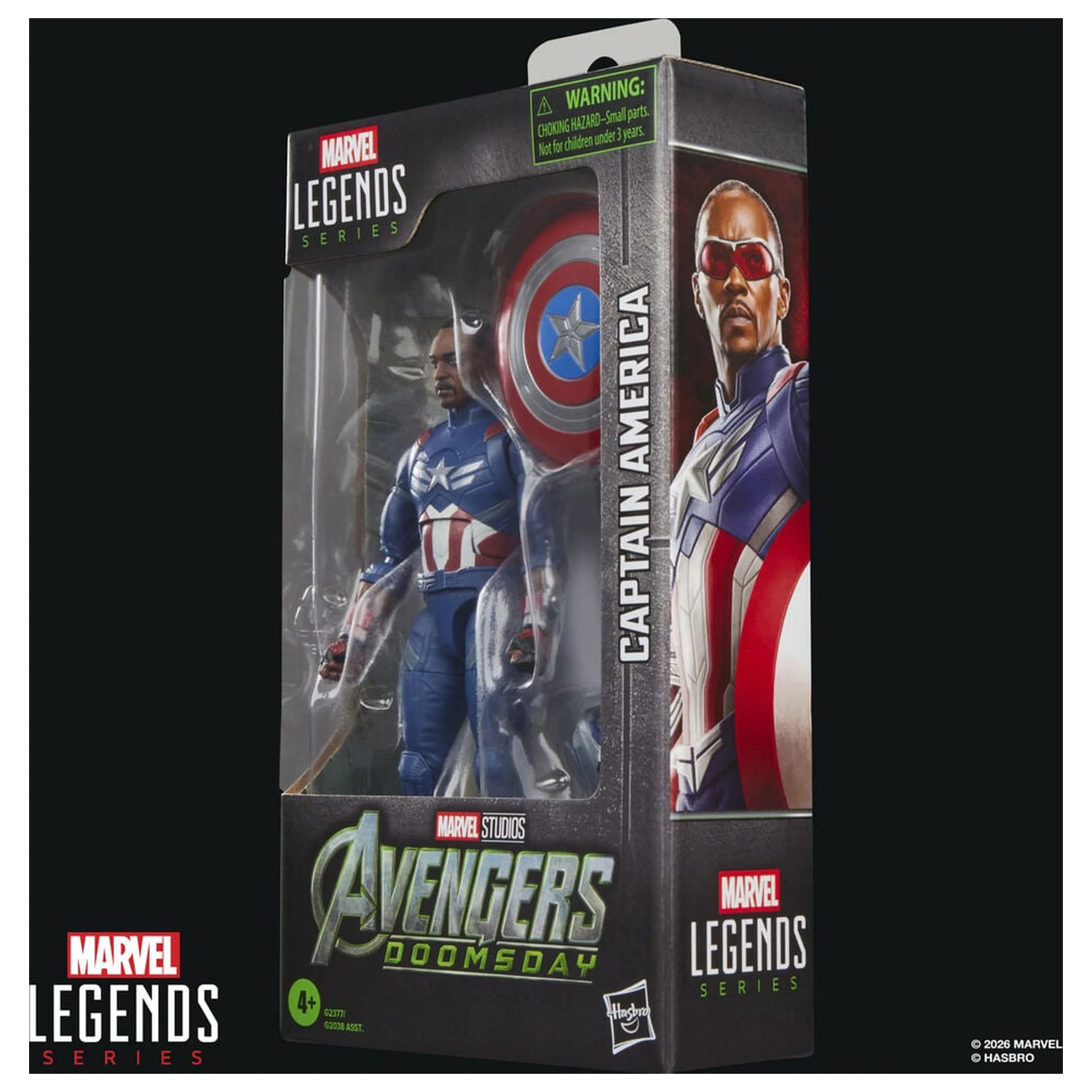 Marvel Legends Series Avengers Doomsday Captain America Figur 15cm Produktfoto