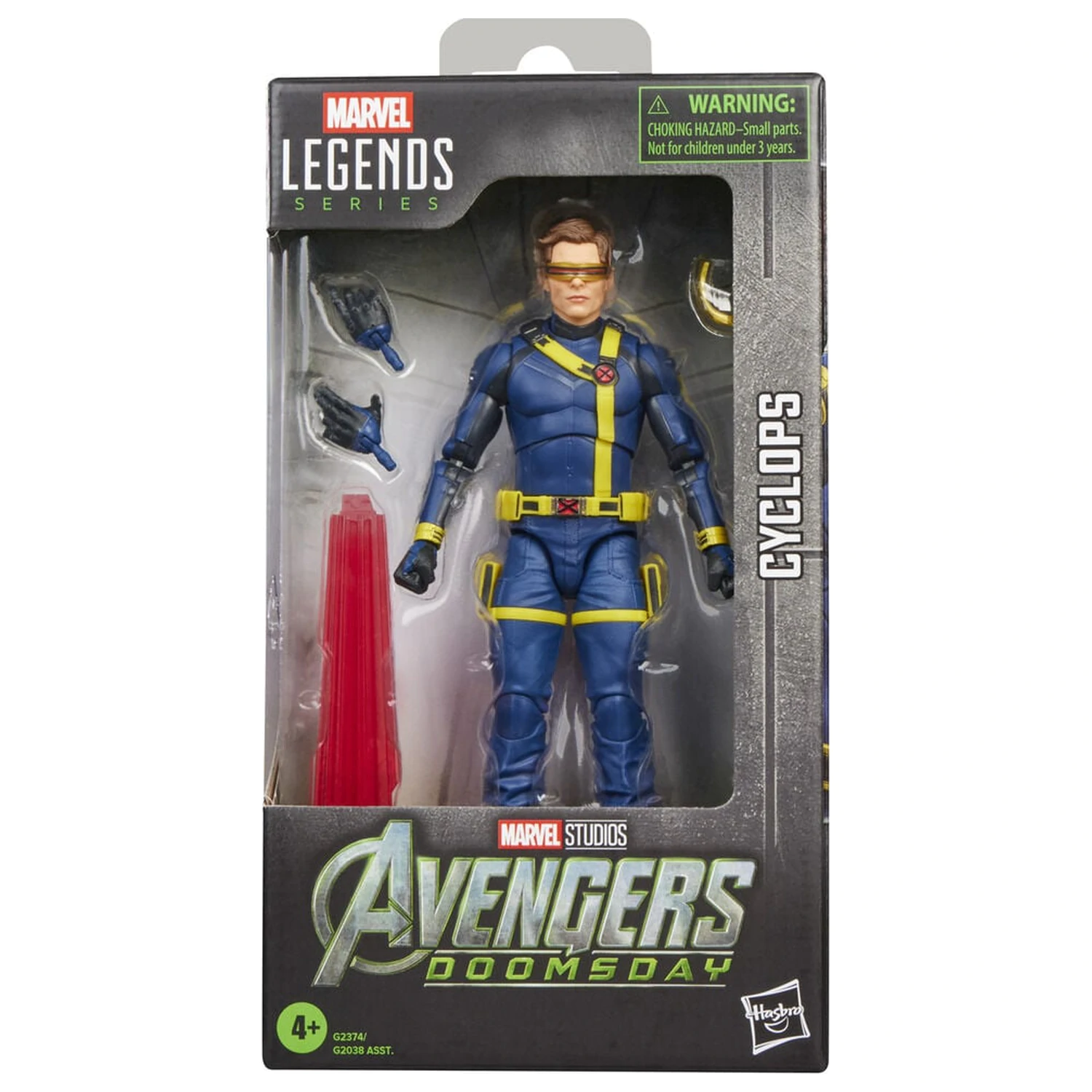 Marvel Legends Series Avengers Doomsday Cyclops Figur 15 cm Produktfoto