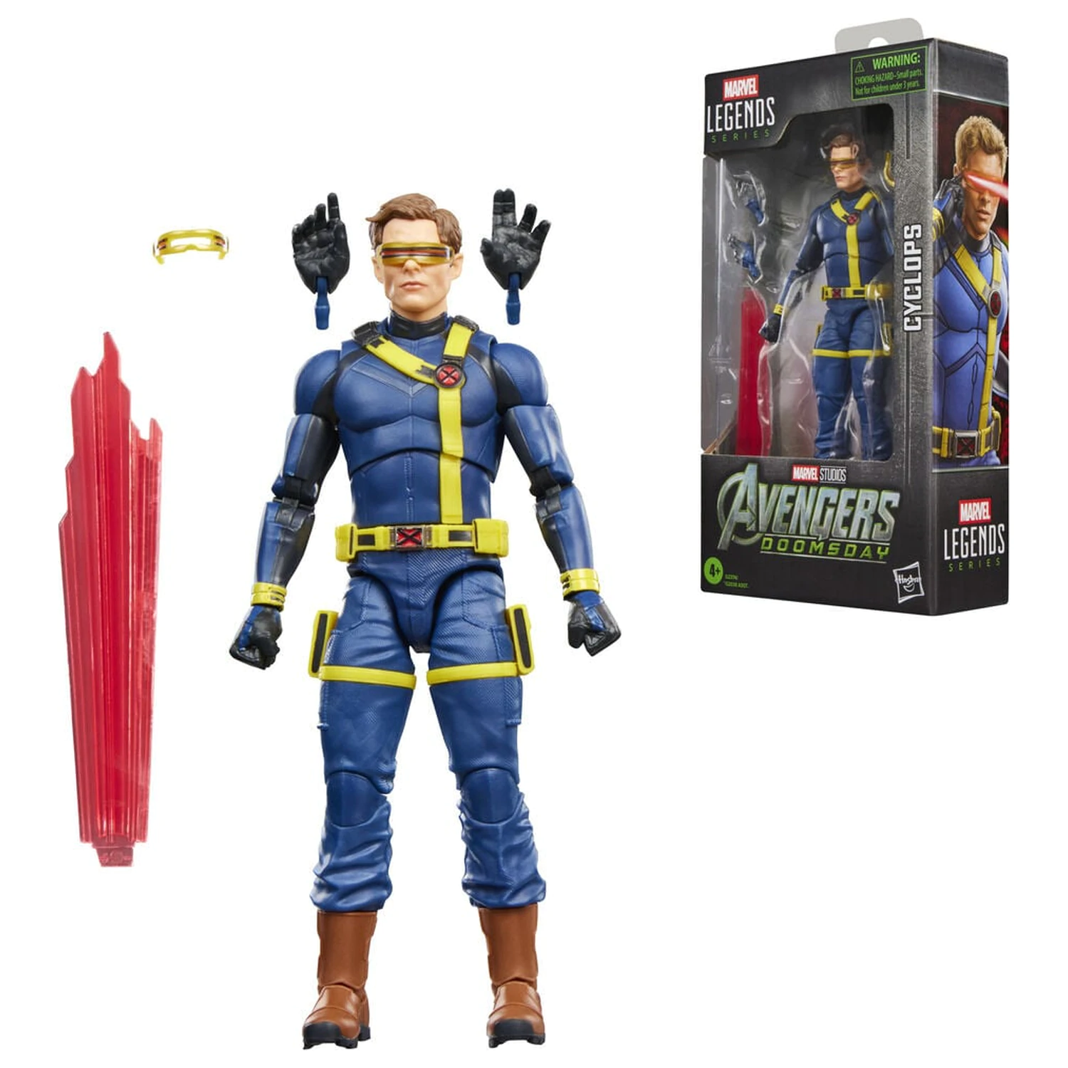 Marvel Legends Series Avengers Doomsday Cyclops Figur 15 cm Produktfoto