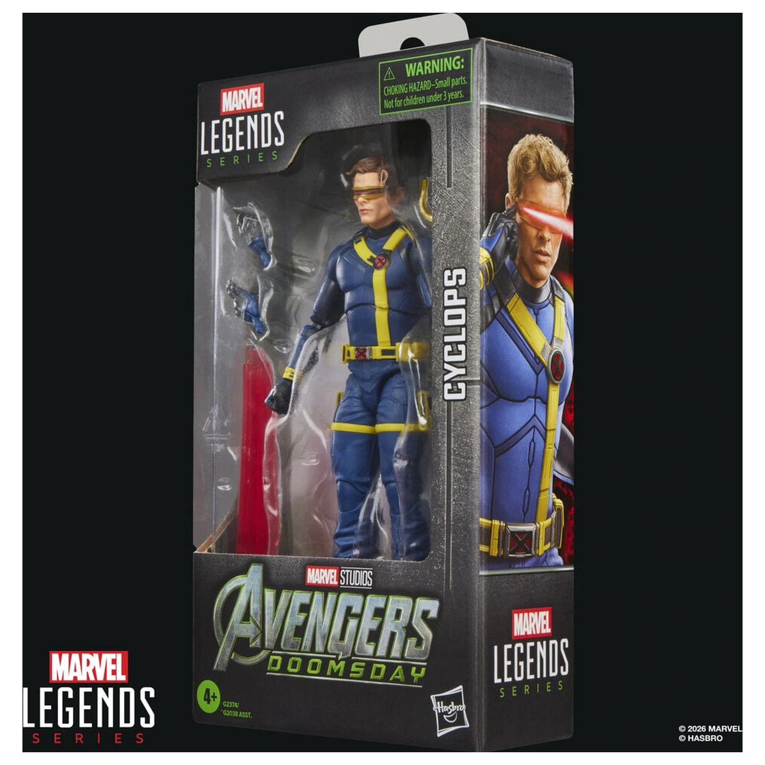 Marvel Legends Series Avengers Doomsday Cyclops Figur 15 cm Produktfoto