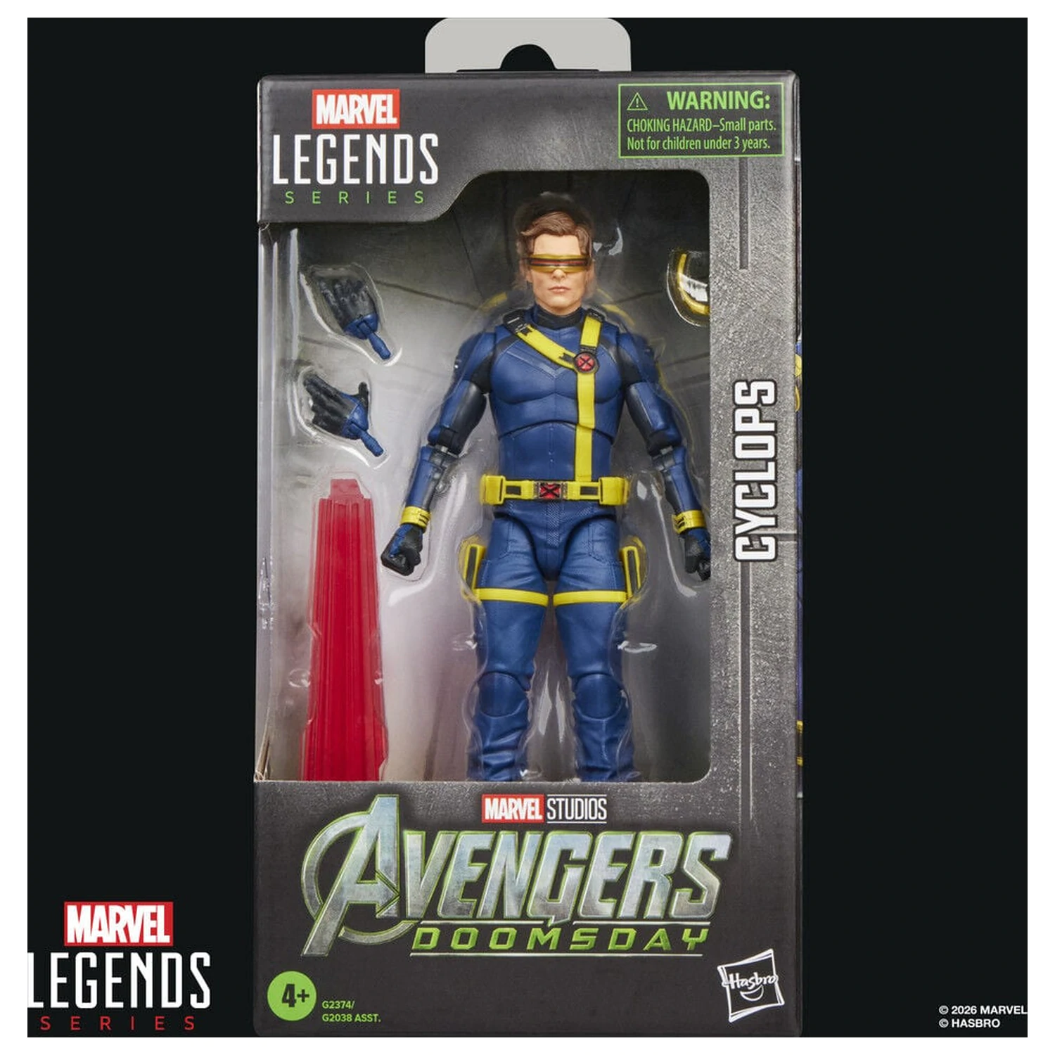 Marvel Legends Series Avengers Doomsday Cyclops Figur 15 cm Produktfoto