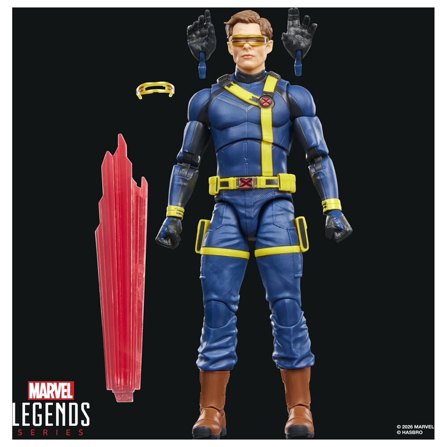 Marvel Legends Series Avengers Doomsday Cyclops Figur 15 cm Produktfoto