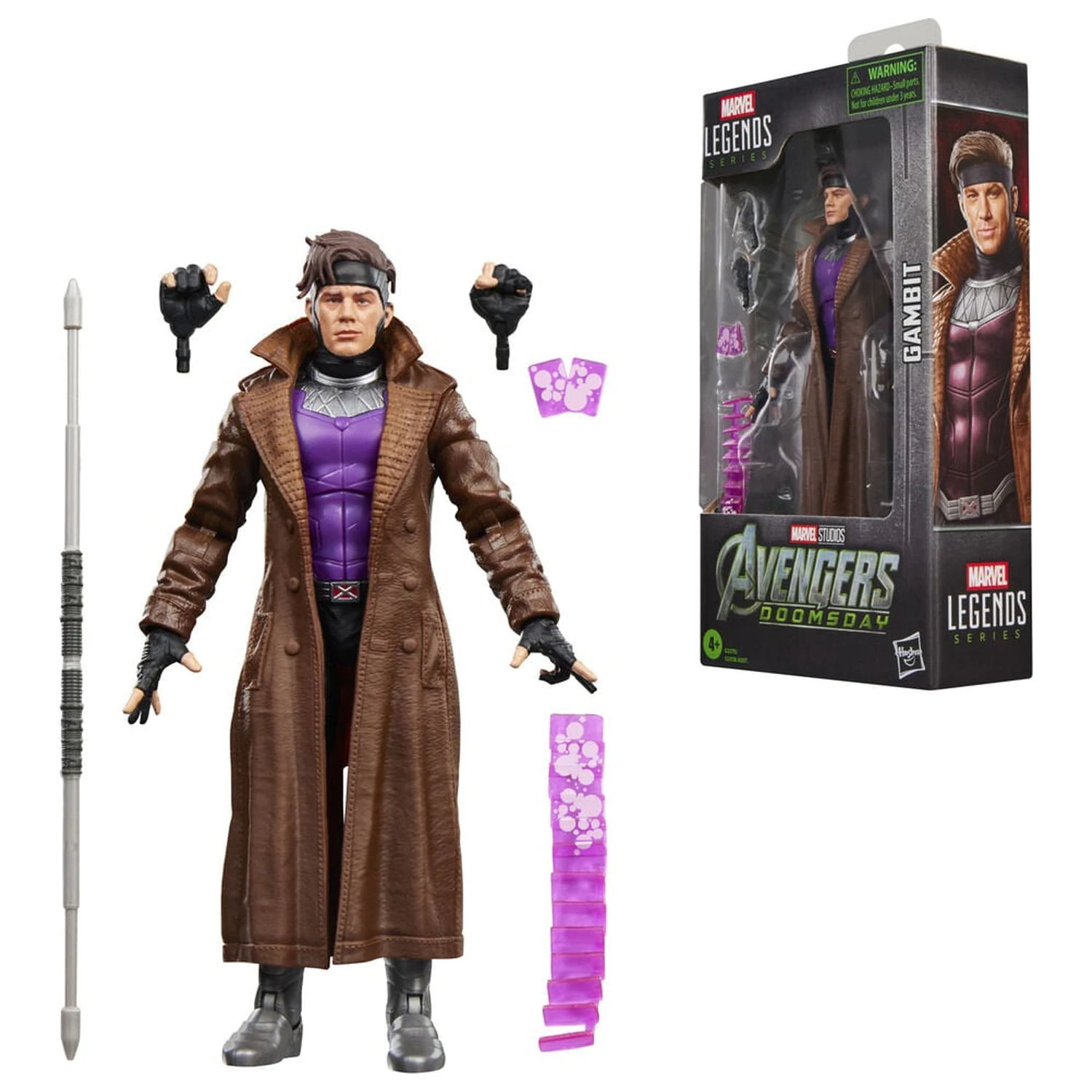 Marvel Legends Series Avengers Doomsday Gambit Figur 15 cm Produktfoto