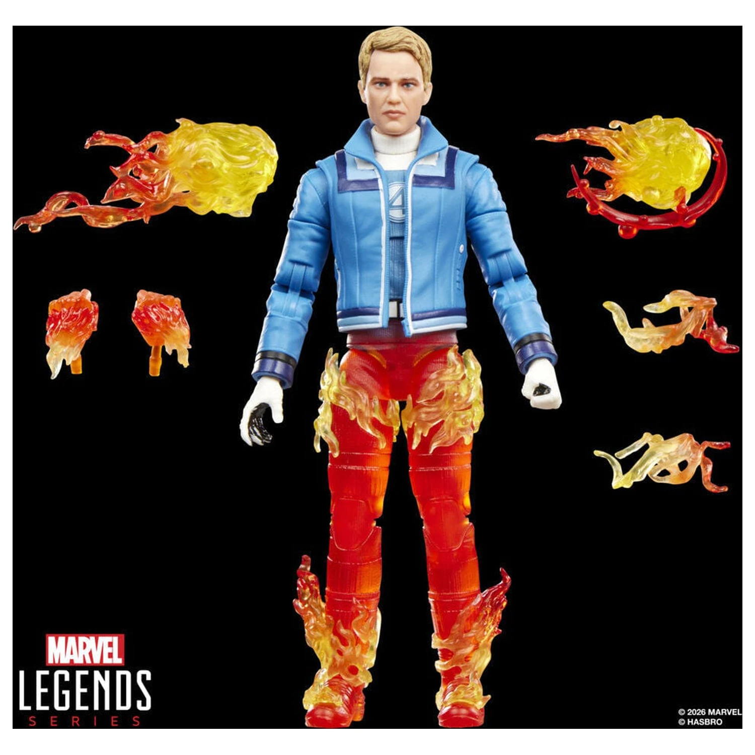 Marvel Legends Series Avengers Doomsday Invisible Woman & Human Torch Pack 2 Figuren 15 Zentimeter Produktfoto