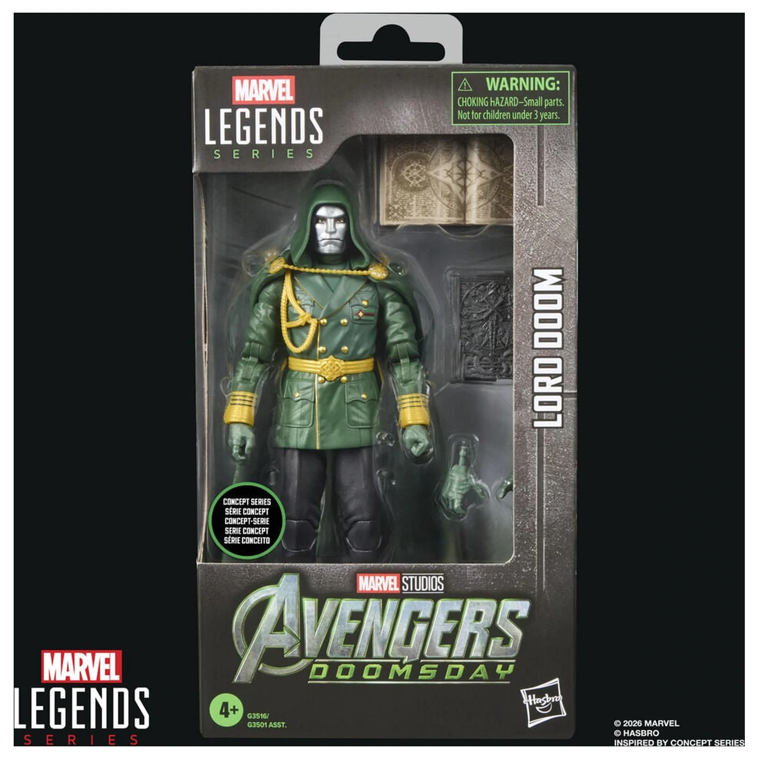 Marvel Legends Series Avengers Doomsday Lord Doom Figur 15 cm Produktfoto