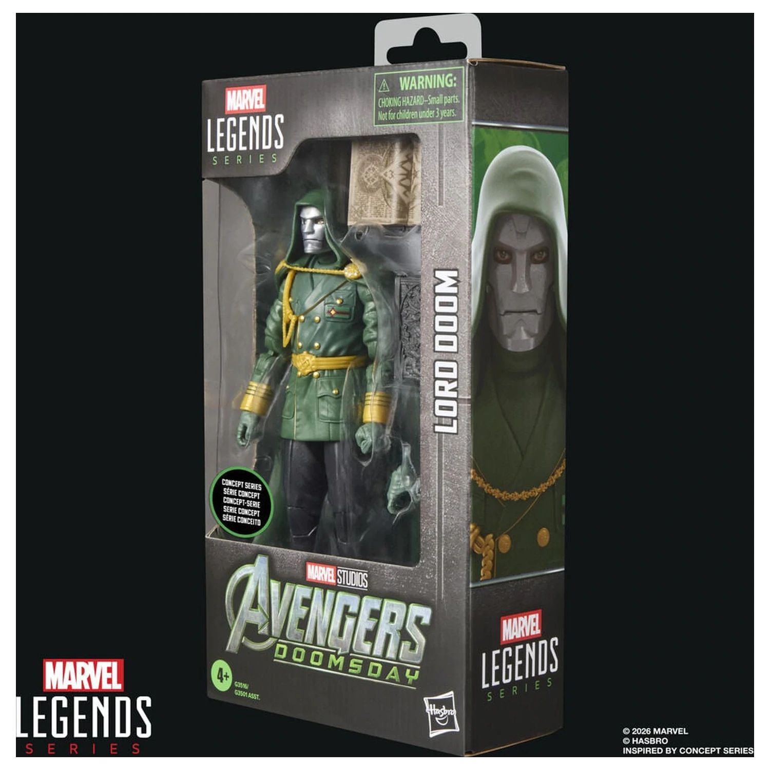 Marvel Legends Series Avengers Doomsday Lord Doom Figur 15 cm Produktfoto