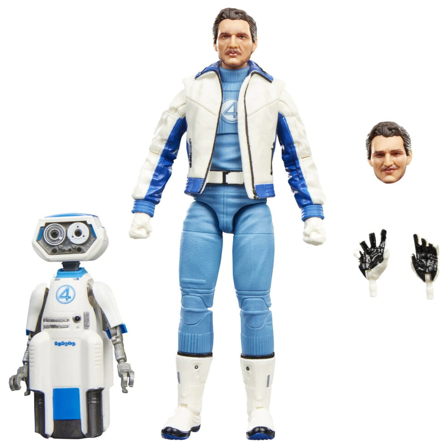 Marvel Legends Series Avengers Doomsday Mister Fantastic and Marvels H.E.R.B.I.E. Figur 15 Zentimeter Produktfoto