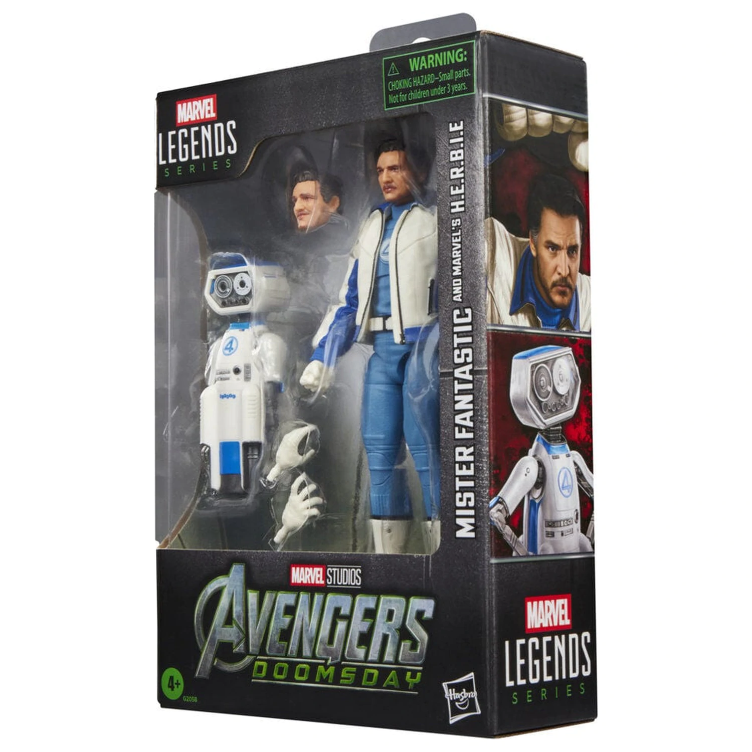 Marvel Legends Series Avengers Doomsday Mister Fantastic and Marvels H.E.R.B.I.E. Figur 15 Zentimeter Produktfoto