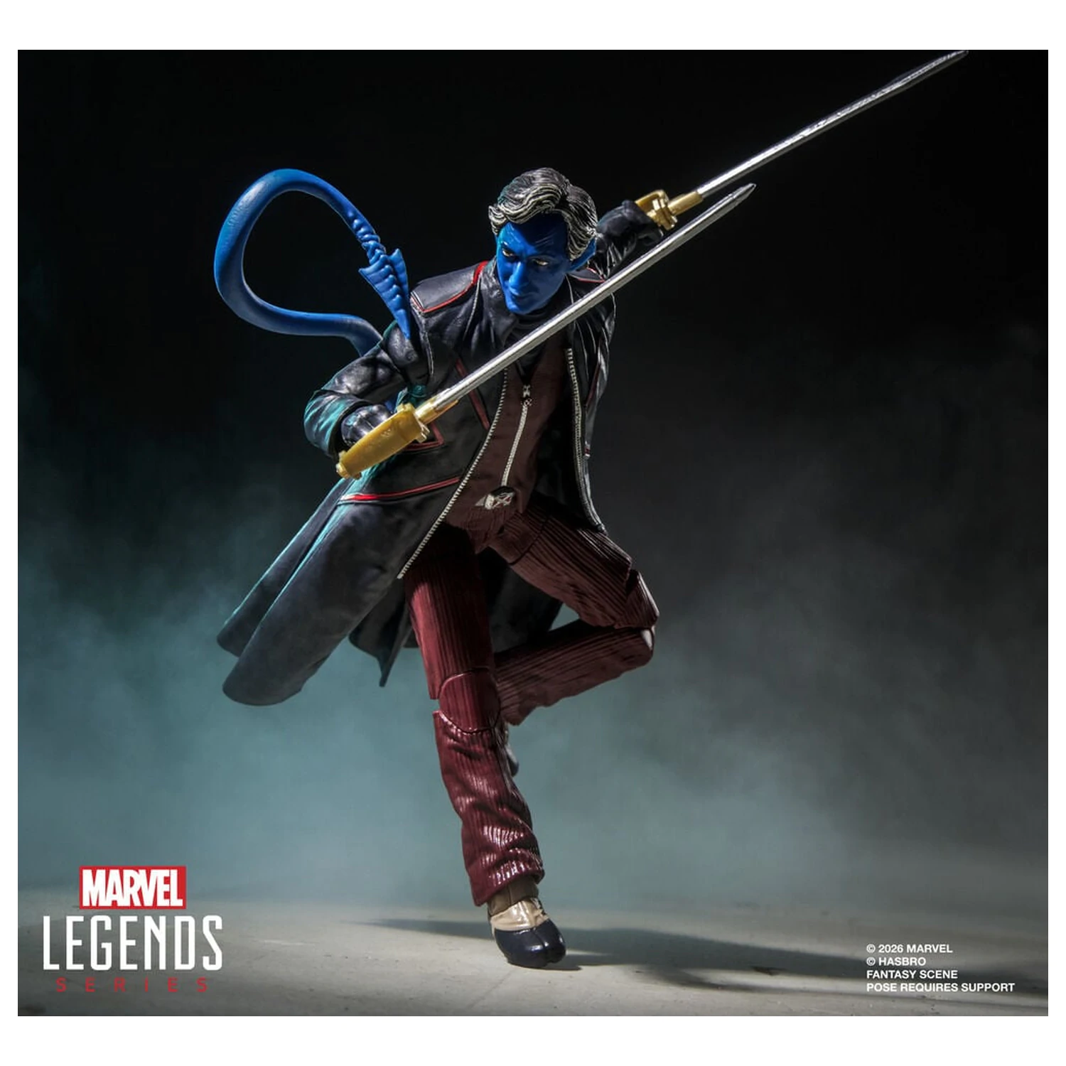 Marvel Legends Series Avengers Doomsday Nightcrawler Figur 15 Zentimeter Produktfoto