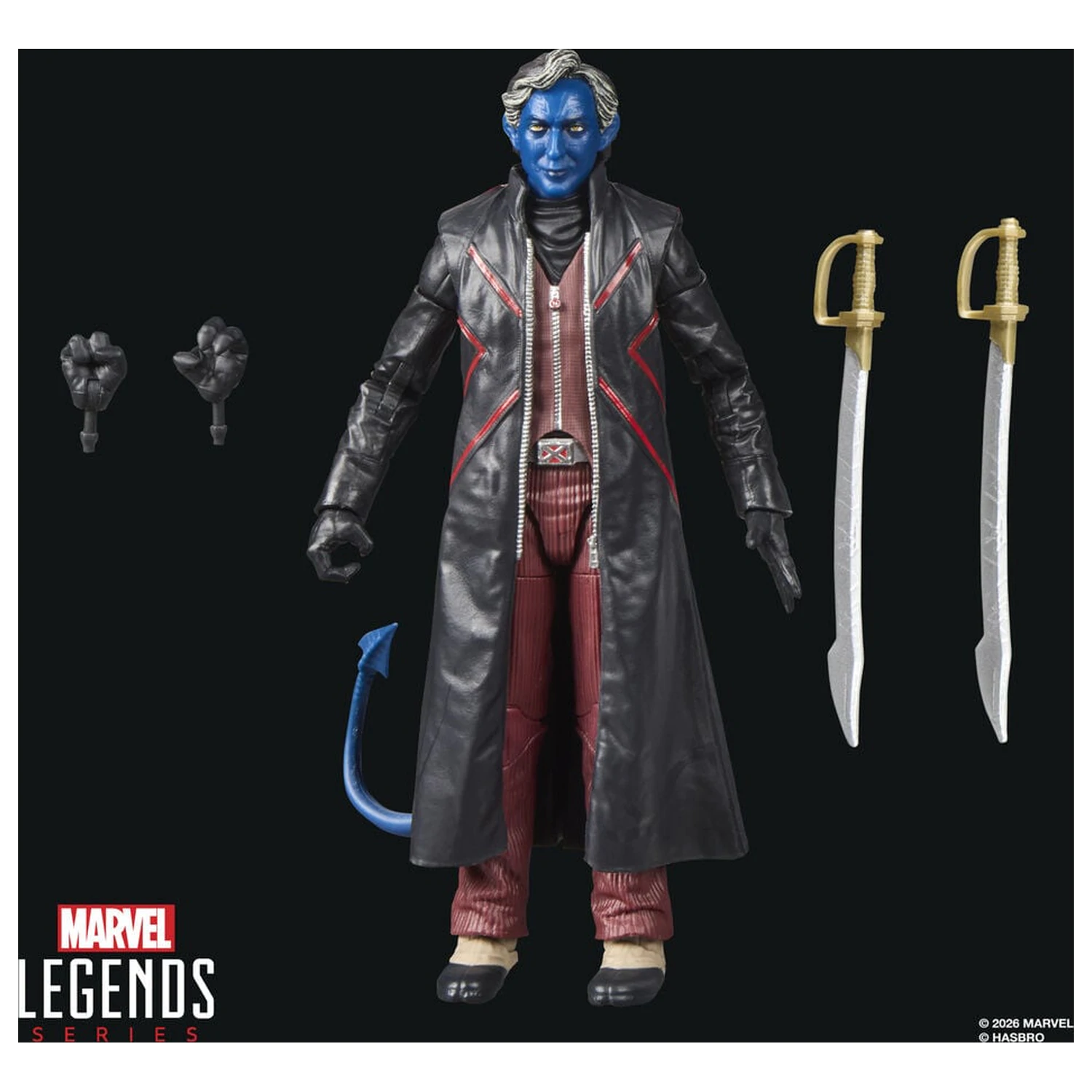 Marvel Legends Series Avengers Doomsday Nightcrawler Figur 15 Zentimeter Produktfoto