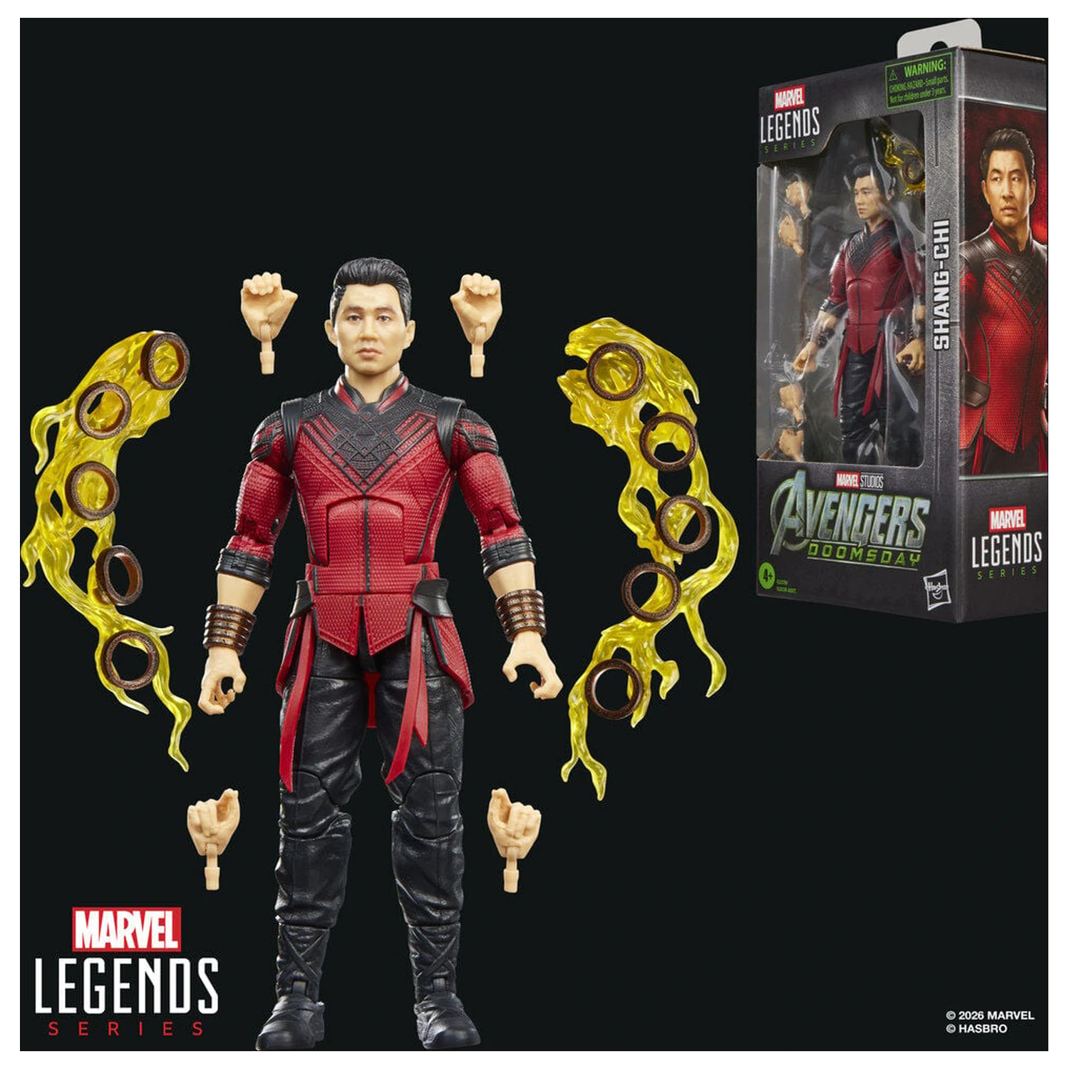 Marvel Legends Series Avengers Doomsday Shang-Chi Figur 15cm Produktfoto