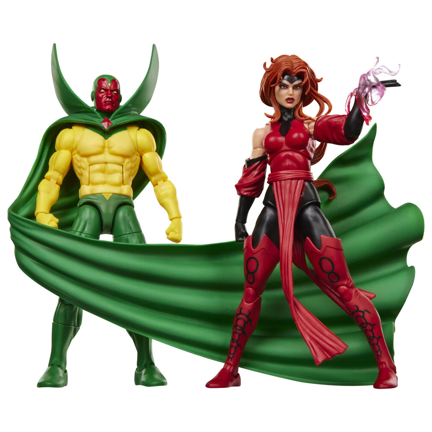 Marvel Legends Series Avengers Earts Mightiest Heroes Vision und Scarlet Witch 2er-Pack 2 Figuren 15cm Produktfoto