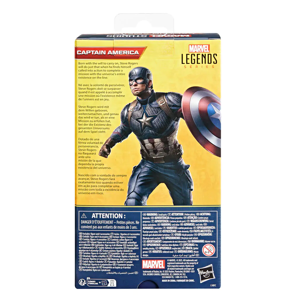 Marvel Legends Series Avengers: Endgame Captain America Figur 15cm termékfotó