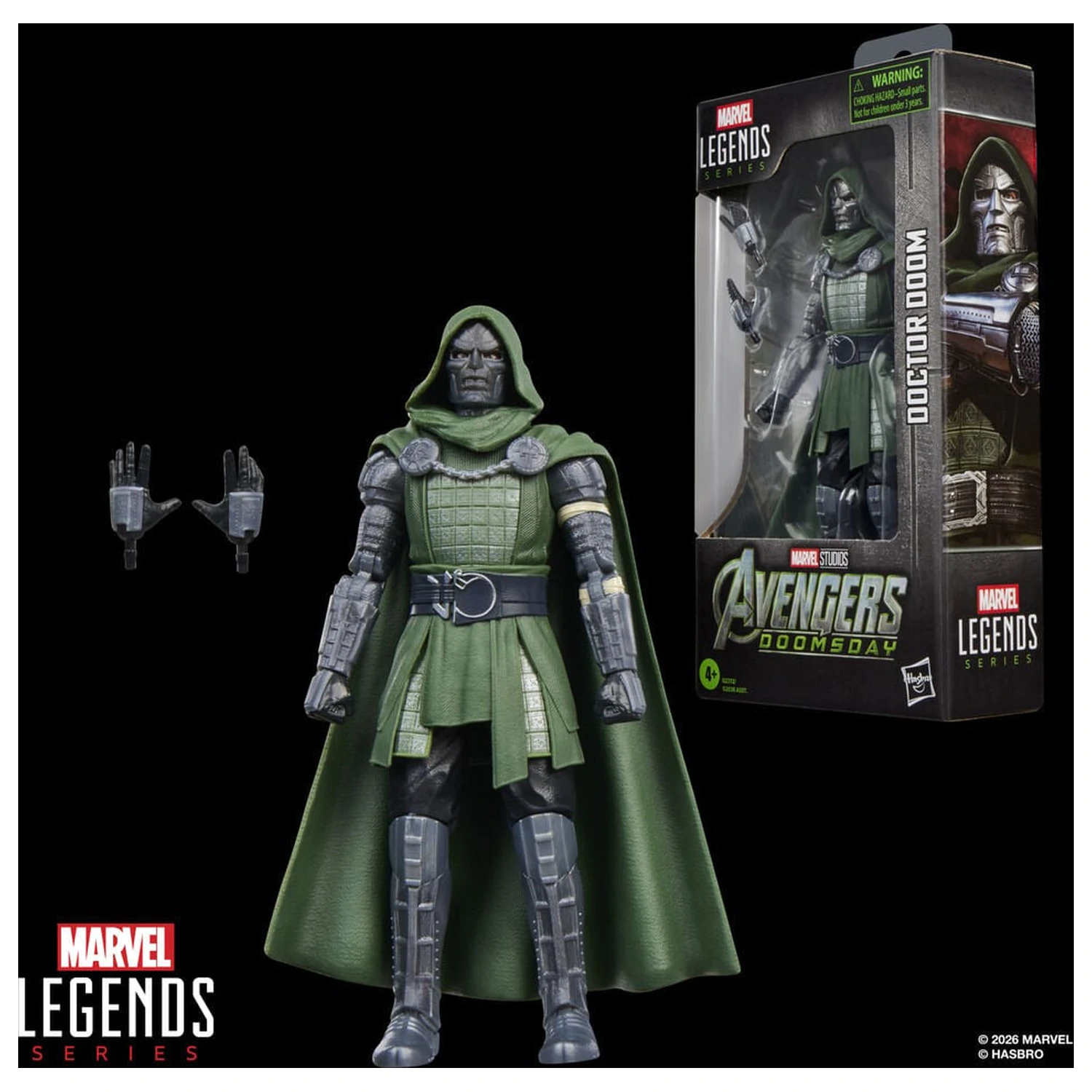 Marvel Legends Series Avengers Doomsday Doctor Doom Figur 15cm Produktfoto