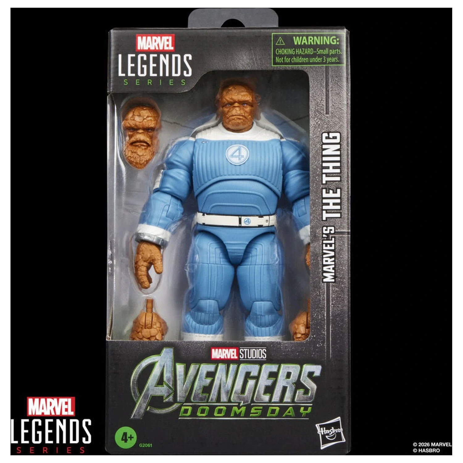 Marvel Legends Series Avengers Doomsday The Thing Figur 15 cm Produktfoto