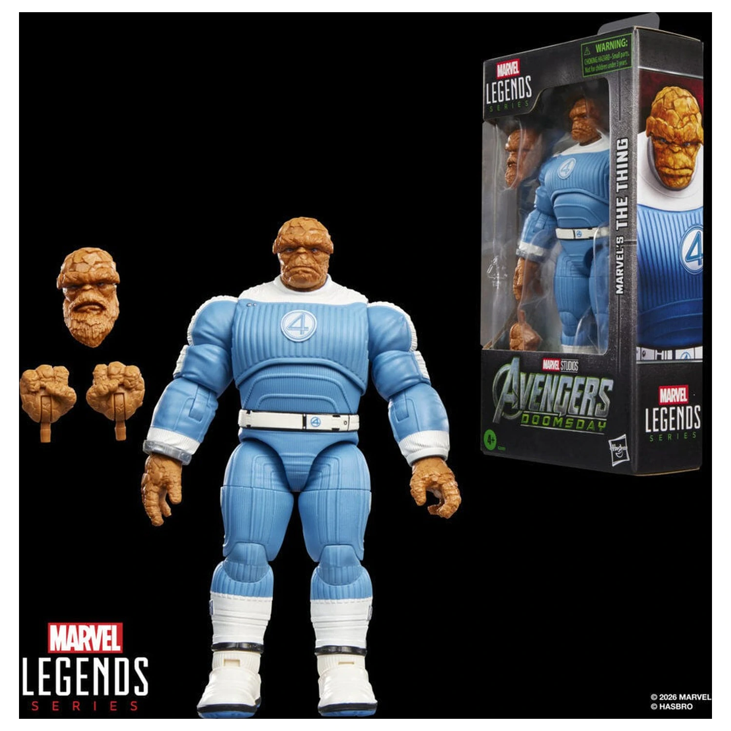 Marvel Legends Series Avengers Doomsday The Thing Figur 15 cm Produktfoto