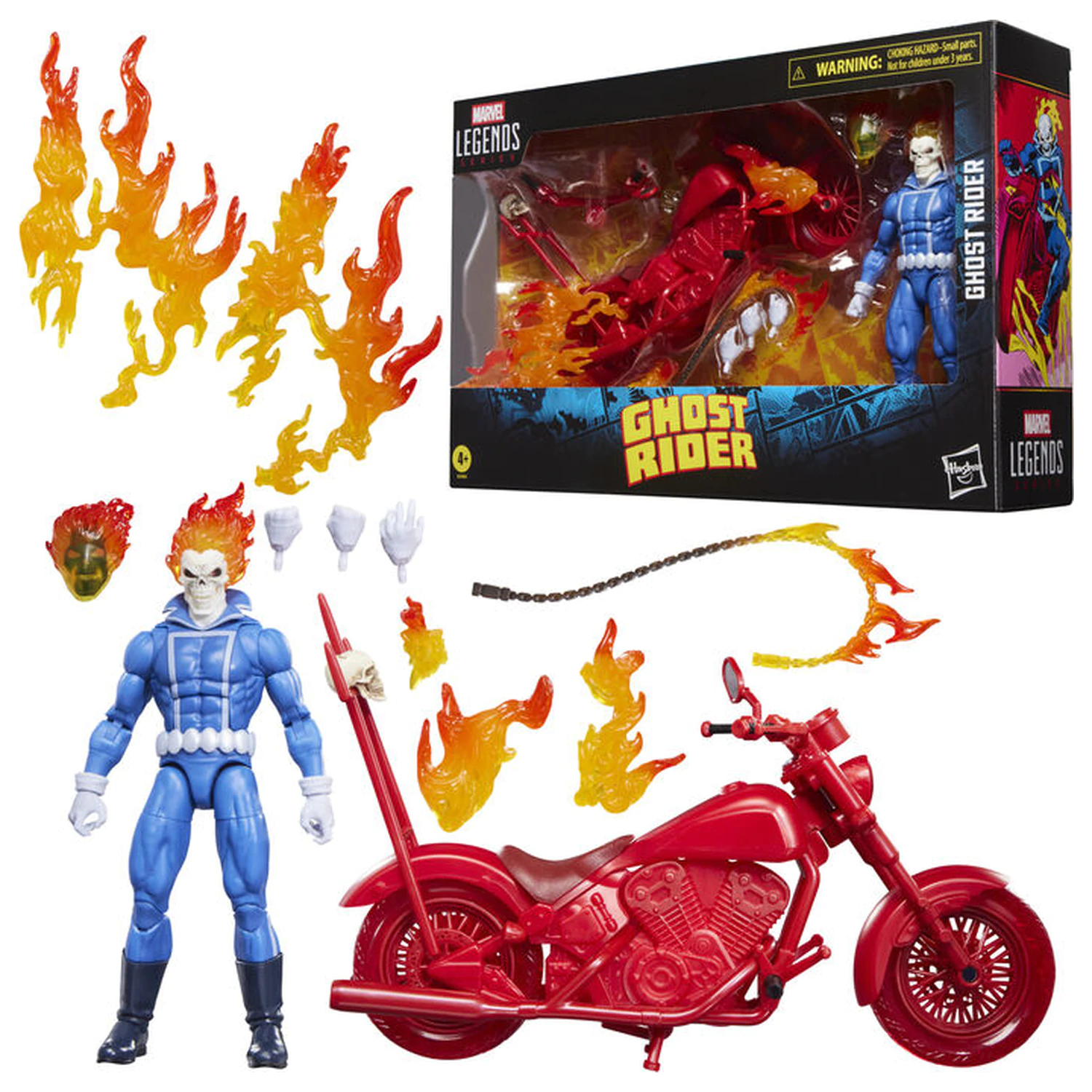 Marvel Legends Series Ghost Rider Johnny Blaze Figur 15cm Produktfoto
