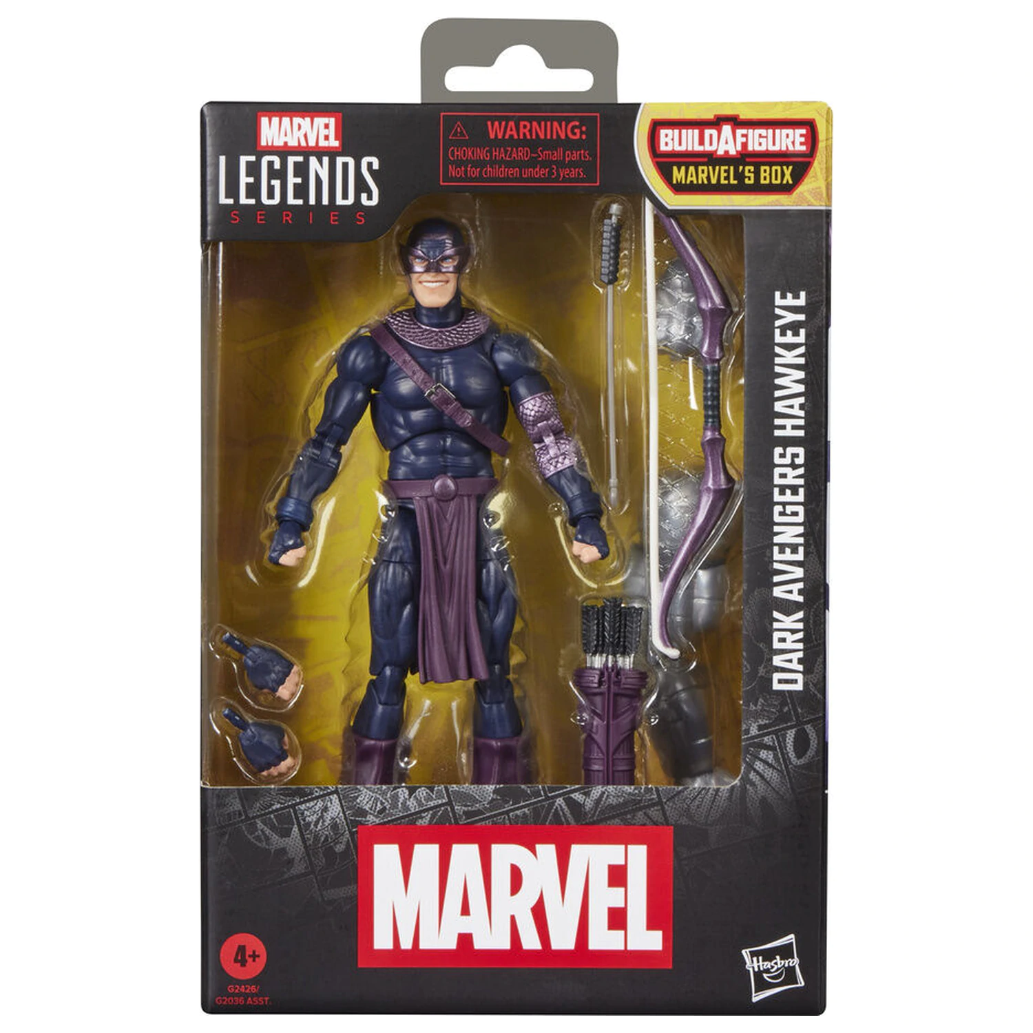 Marvel Legends Series Dark Avengers Hawkeye Figur 15 cm Produktfoto