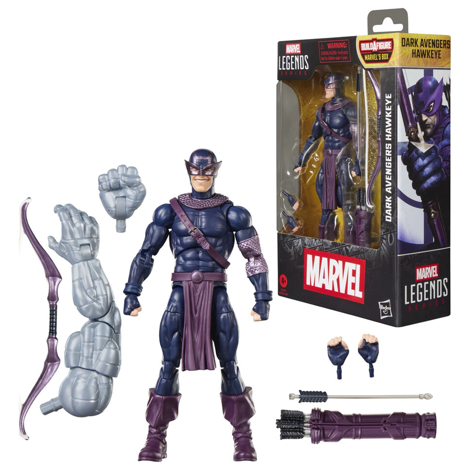 Marvel Legends Series Dark Avengers Hawkeye Figur 15 cm Produktfoto