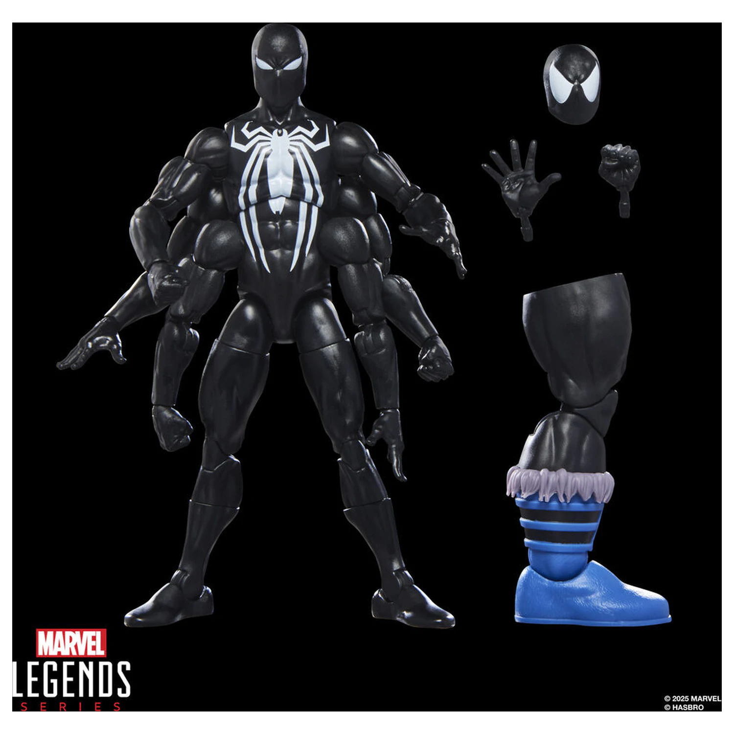 Marvel Legends Series Dark Avengers Spider-Man Figur 15 cm Produktfoto