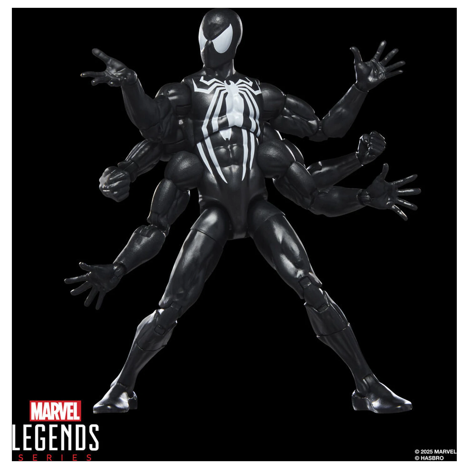 Marvel Legends Series Dark Avengers Spider-Man Figur 15 cm Produktfoto
