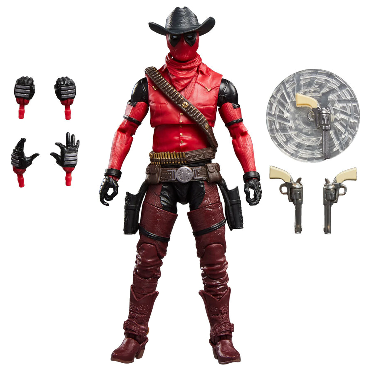 Marvel Legends Series Deadpool & Wolverine Cowboypool Figur 15cm Produktfoto
