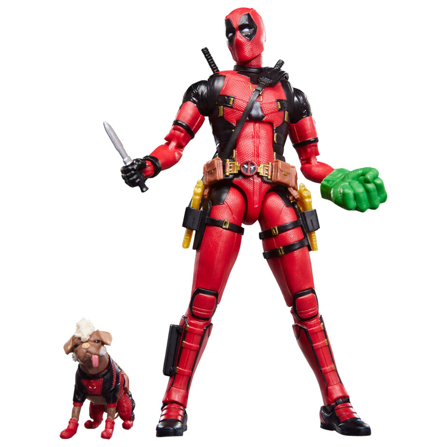 Marvel Legends Series Deadpool & Wolverine Dogpool & Deadpool Figur 15cm Produktfoto