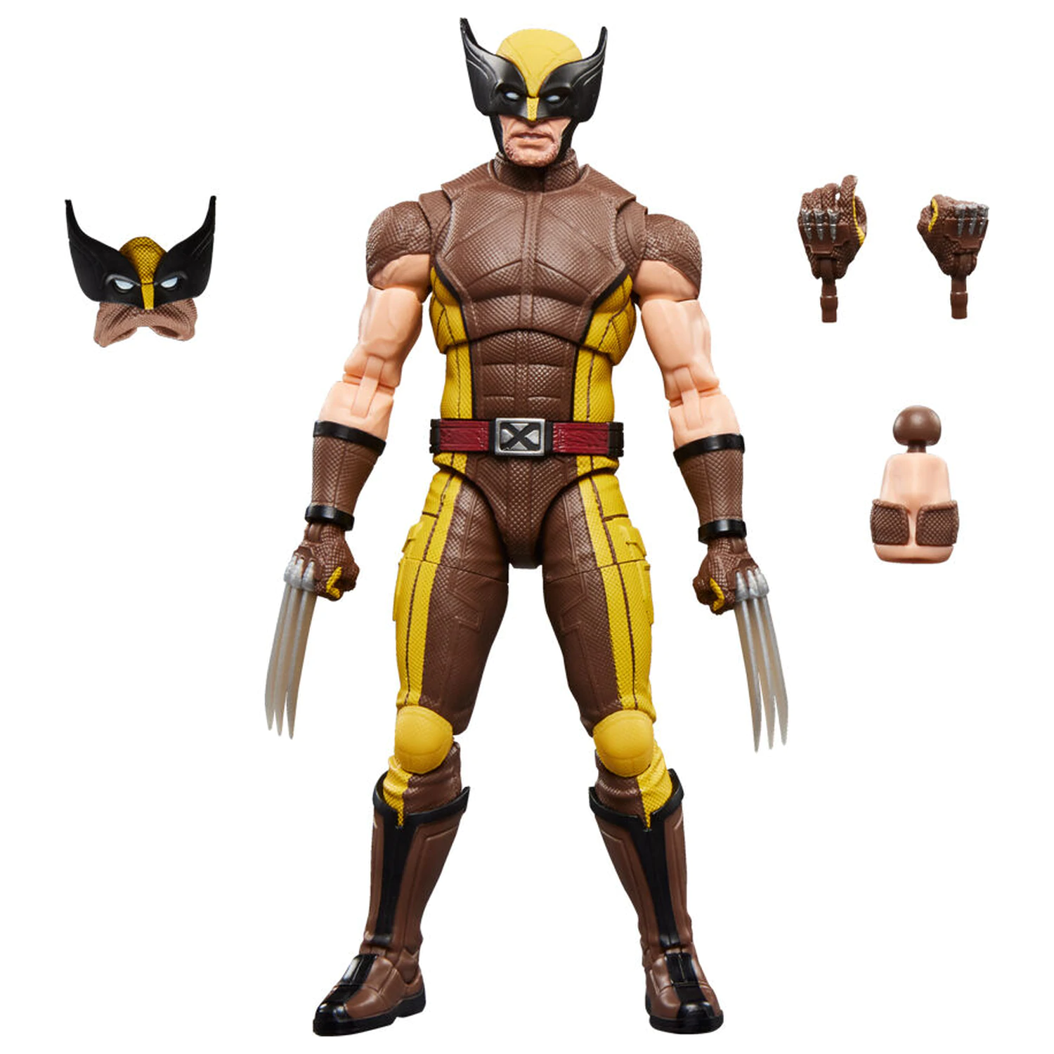 Marvel Legends Series Deadpool & Wolverine - Wolverine Brown Suit Figur 15cm Produktfoto