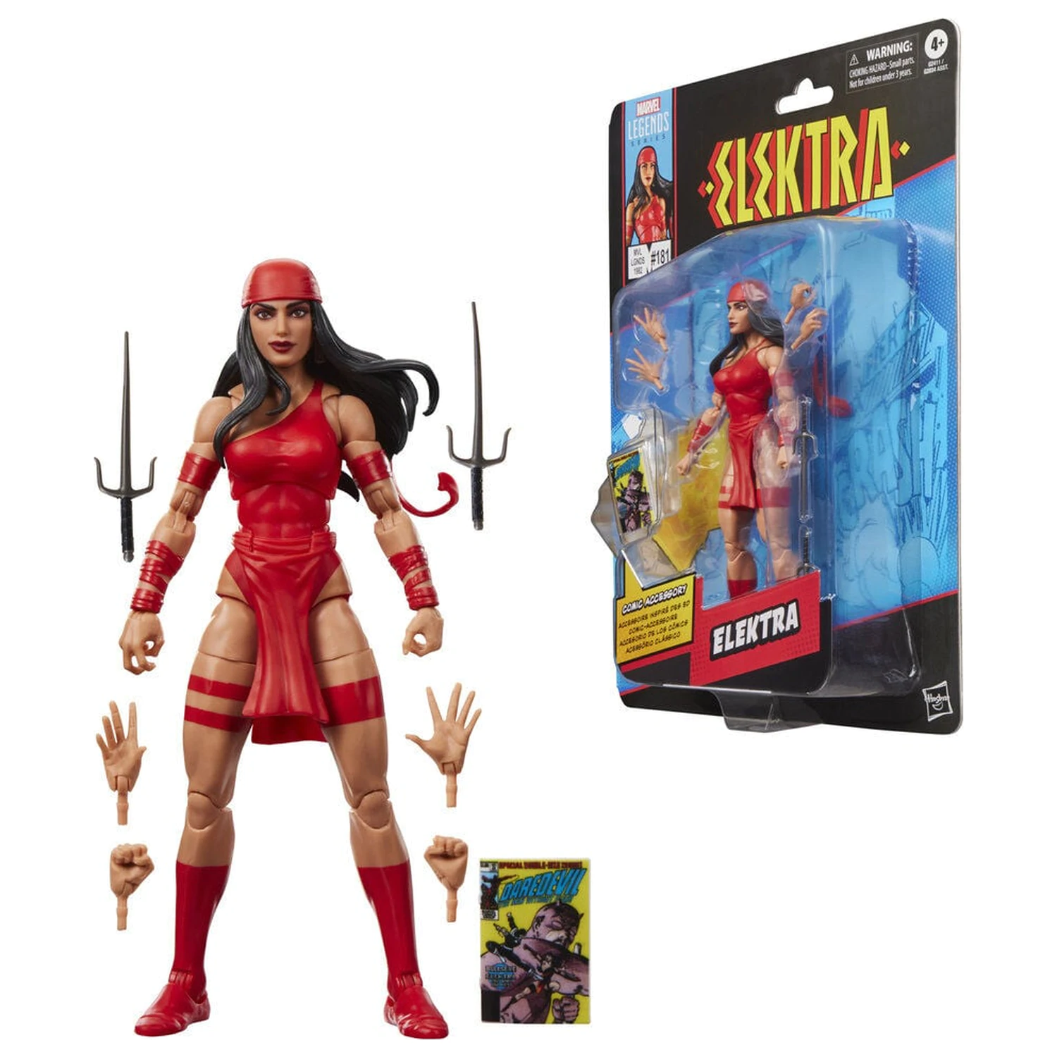 Marvel Legends Series Elektra Figur 15cm Produktfoto