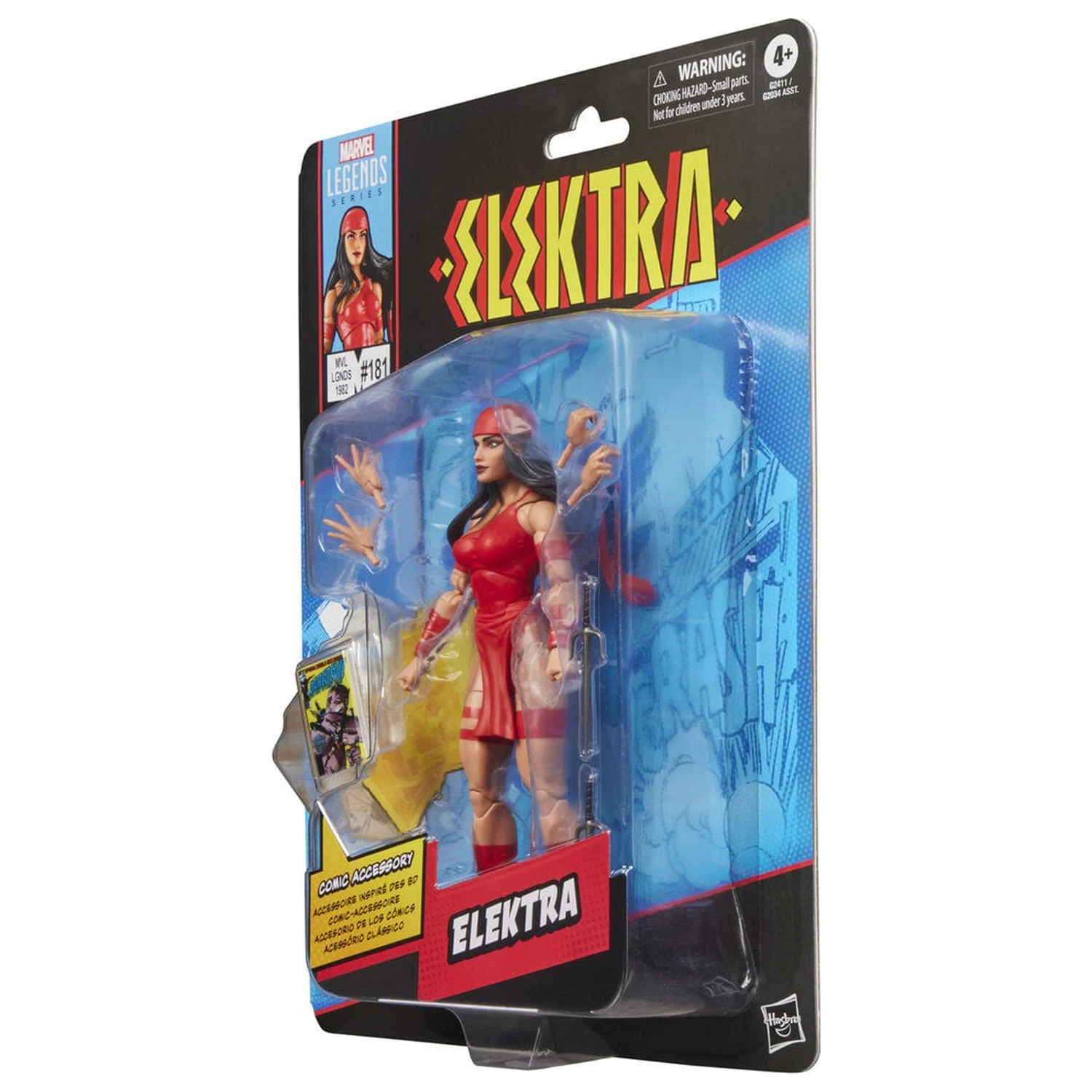 Marvel Legends Series Elektra Figur 15cm Produktfoto