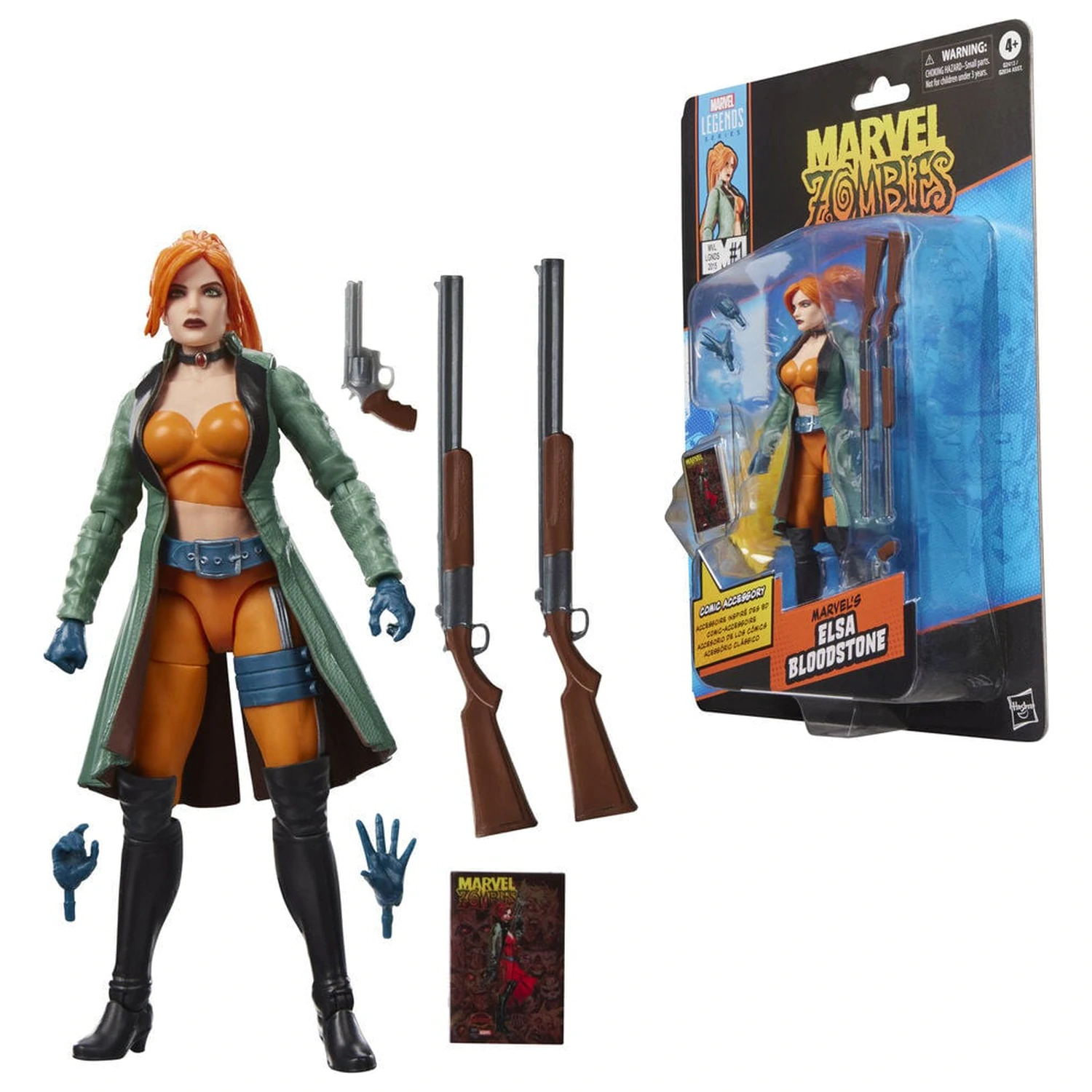 Marvel Legends Series Elsa Bloodstone Zombies Figur 15cm Produktfoto