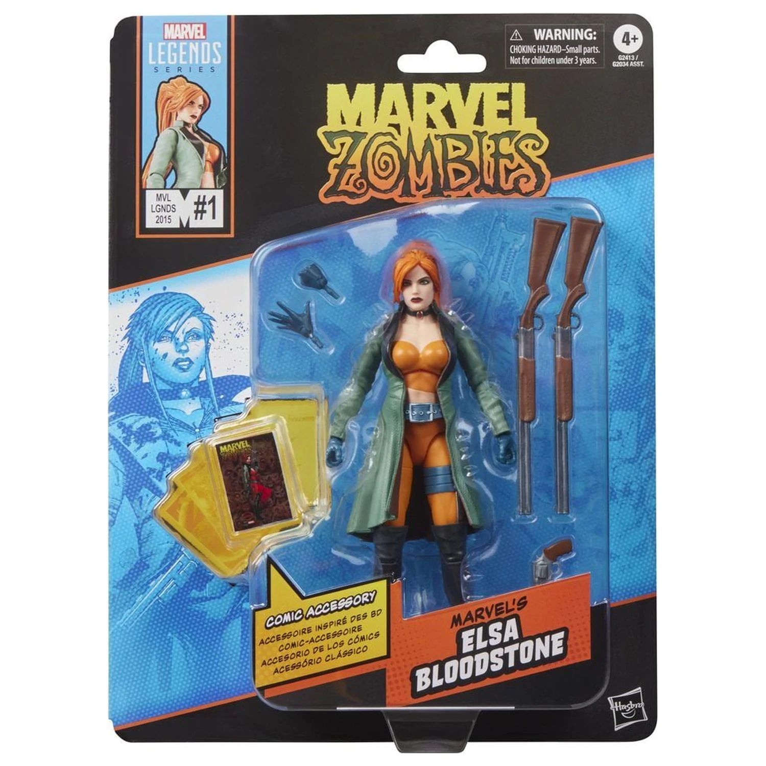 Marvel Legends Series Elsa Bloodstone Zombies Figur 15cm Produktfoto