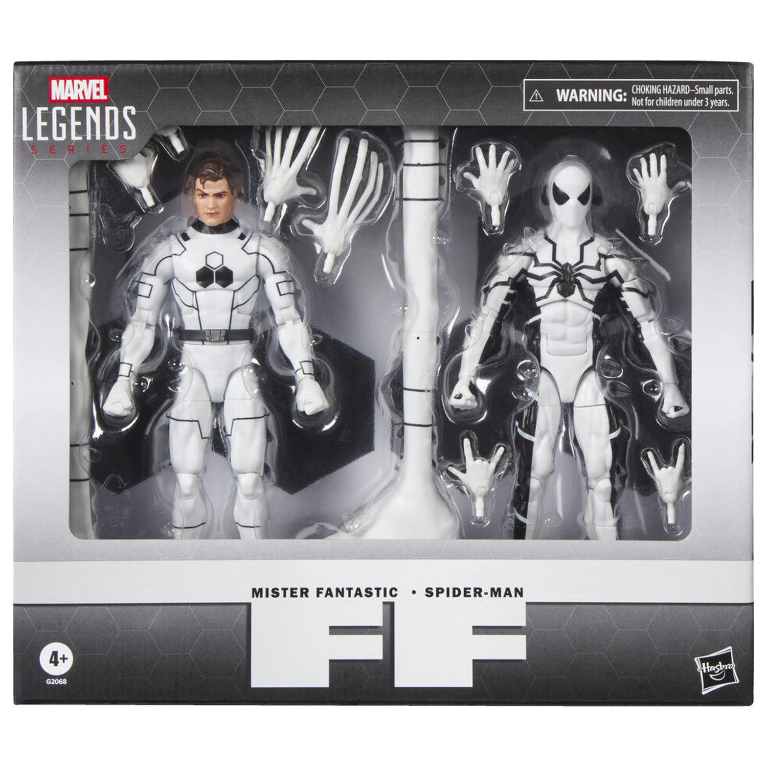 Marvel Legends Series Fantastic Four Mister Fantastic & Spiderman Set 2 Figuren 15cm Produktfoto
