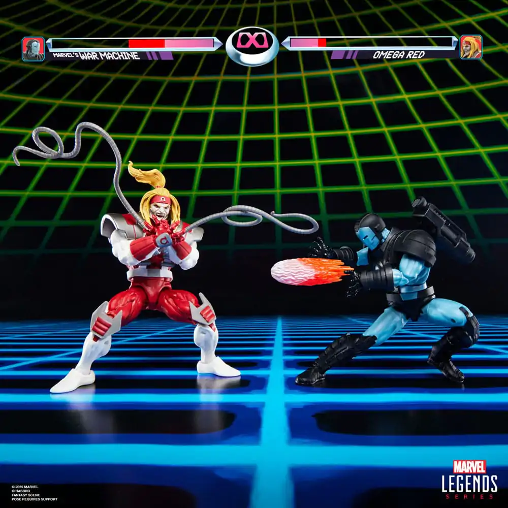 Marvel Legends Series Gamerverse Marvel's War Machine vs Marvel's Omega Red Blister 2 Figuren 15cm Produktfoto