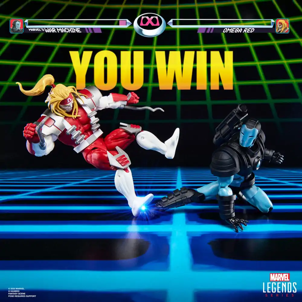 Marvel Legends Series Gamerverse Marvel's War Machine vs Marvel's Omega Red Blister 2 Figuren 15cm Produktfoto