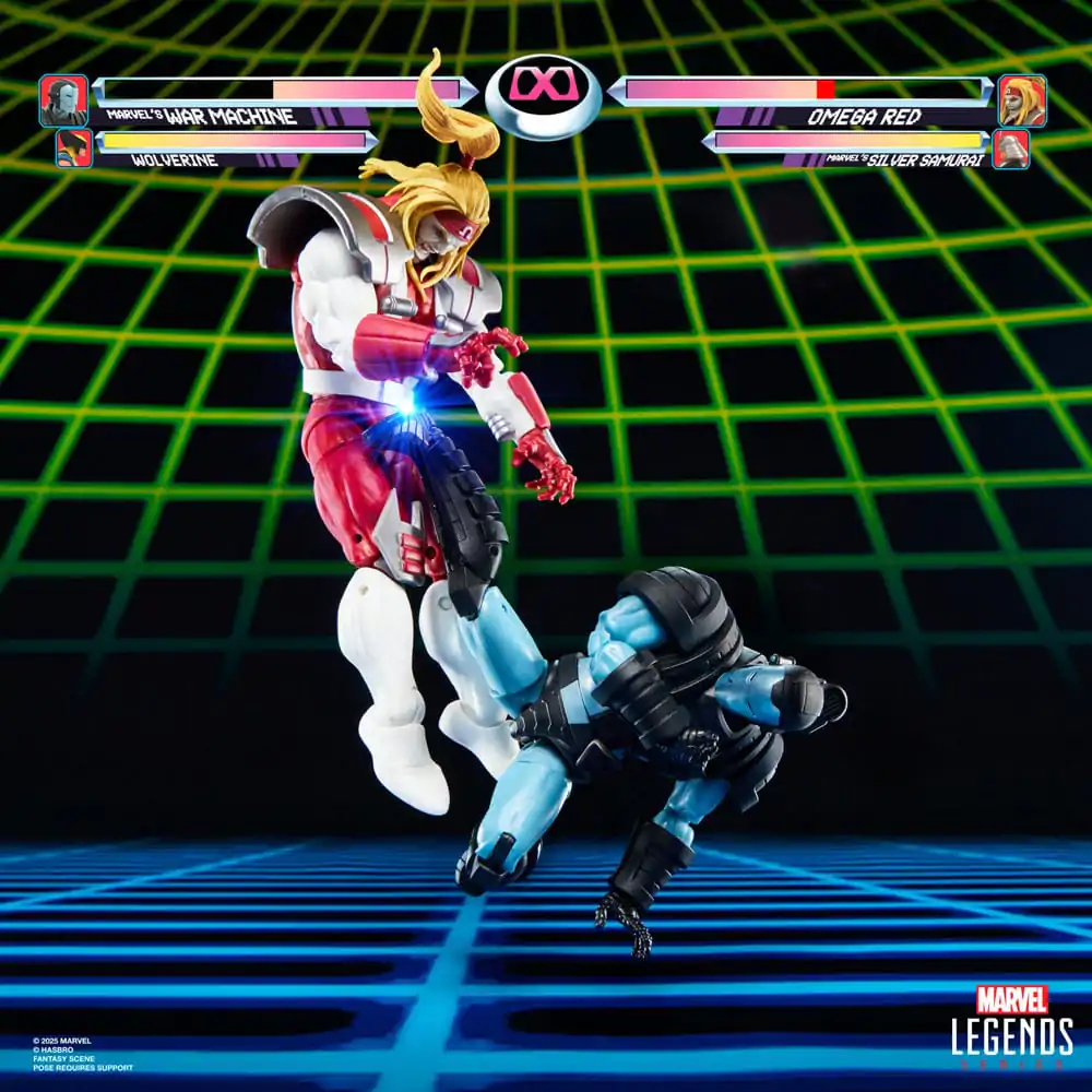 Marvel Legends Series Gamerverse Marvel's War Machine vs Marvel's Omega Red Blister 2 Figuren 15cm Produktfoto