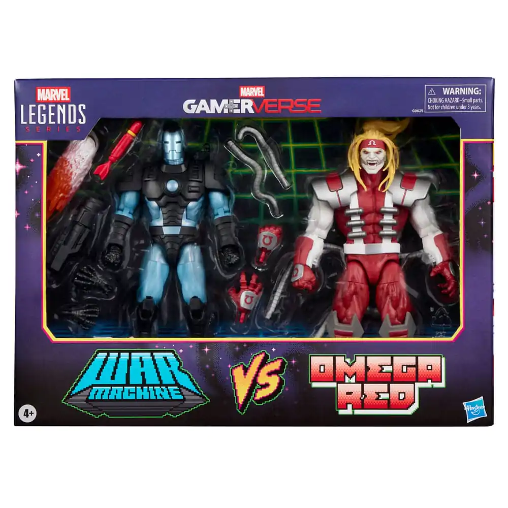 Marvel Legends Series Gamerverse Marvel's War Machine vs Marvel's Omega Red Blister 2 Figuren 15cm Produktfoto