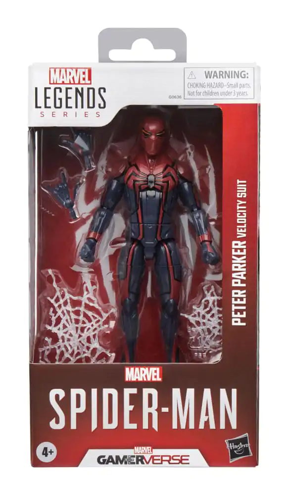 Marvel Legends Serie Gamerverse Spider-Man Velocity Suit Peter Parker Figur 15cm Produktfoto