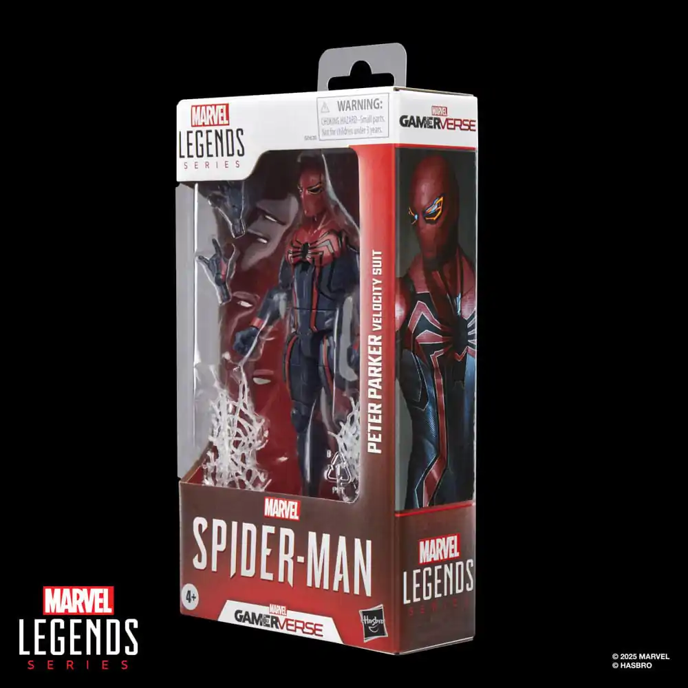 Marvel Legends Serie Gamerverse Spider-Man Velocity Suit Peter Parker Figur 15cm Produktfoto