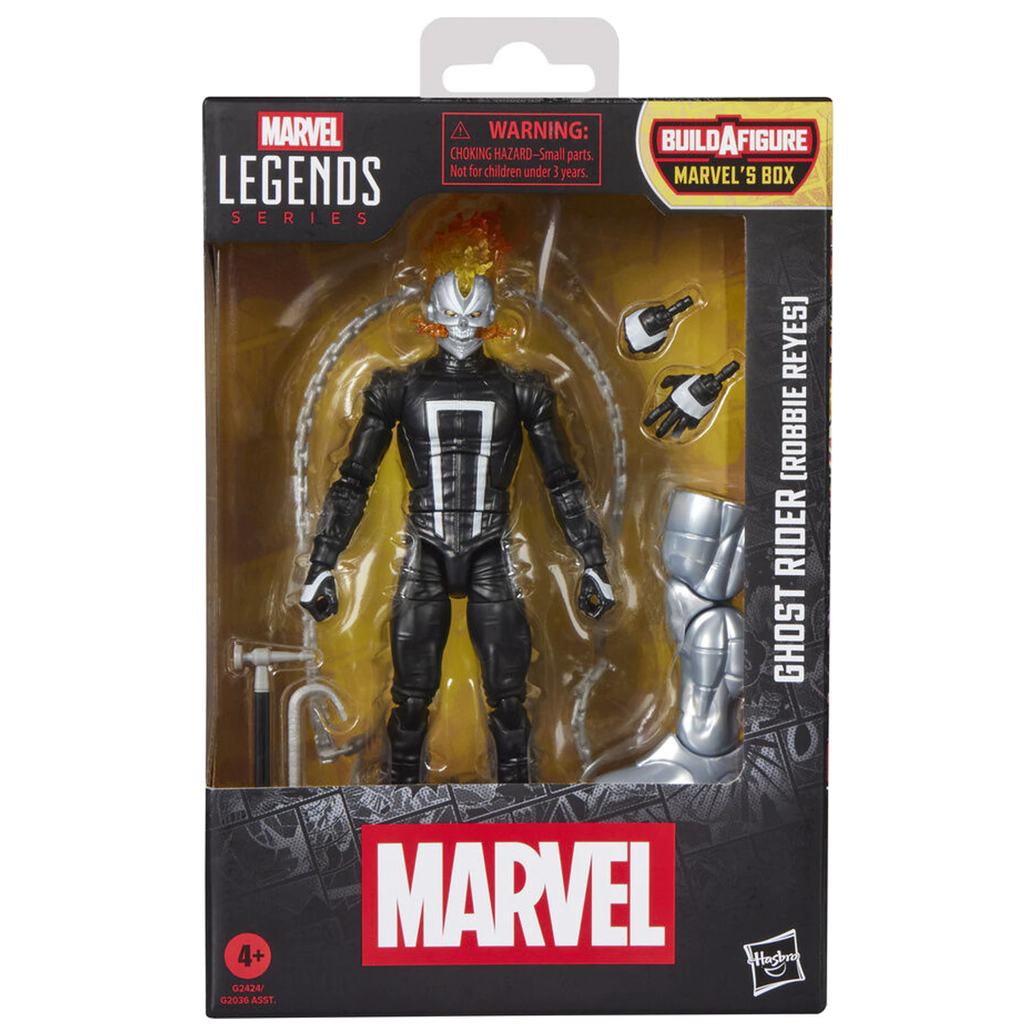 Marvel Legends Series Ghost Rider Robbie Reyes Figur 15 cm Produktfoto