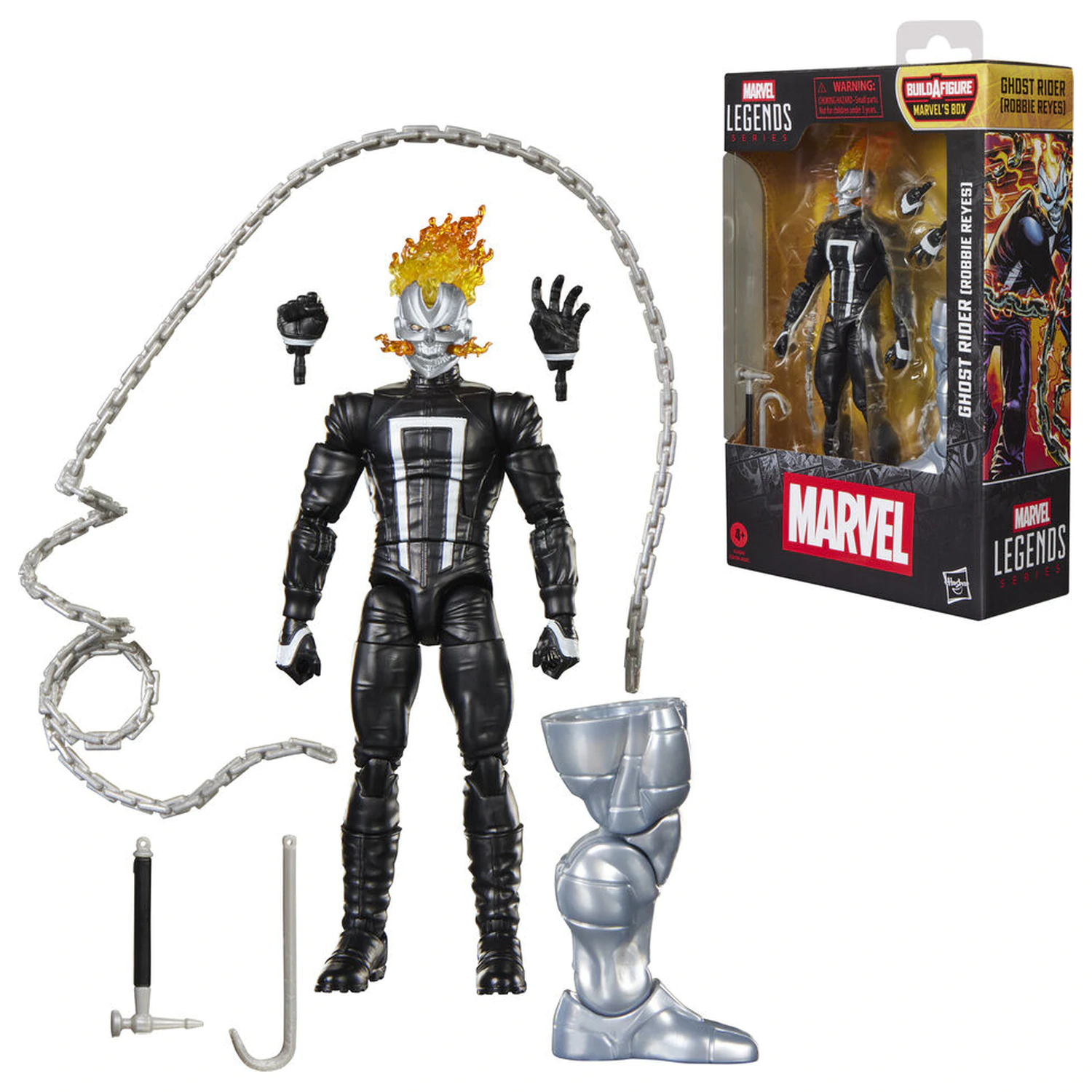 Marvel Legends Series Ghost Rider Robbie Reyes Figur 15 cm Produktfoto