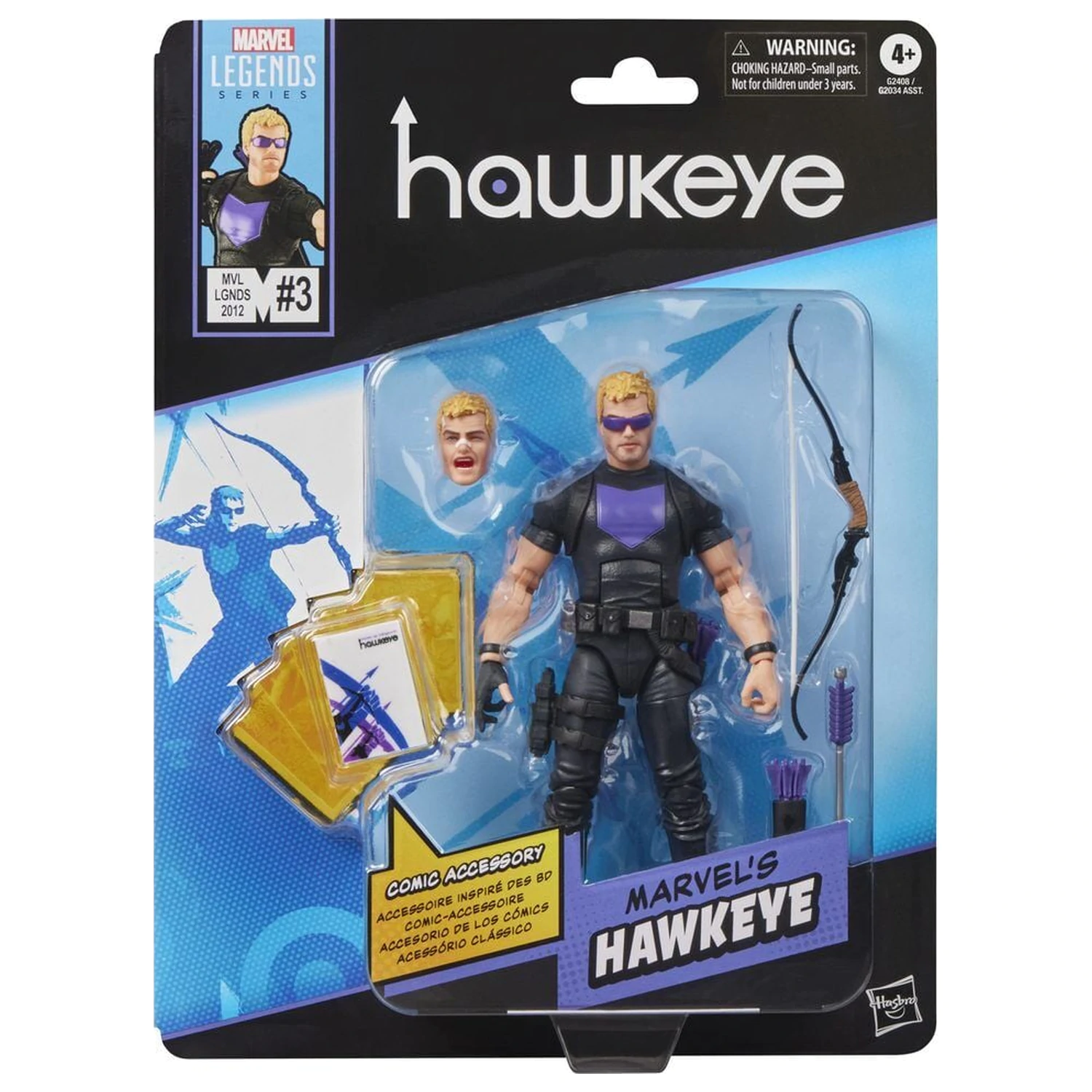 Marvel Legends Series Hawkeye Figur 15cm Produktfoto