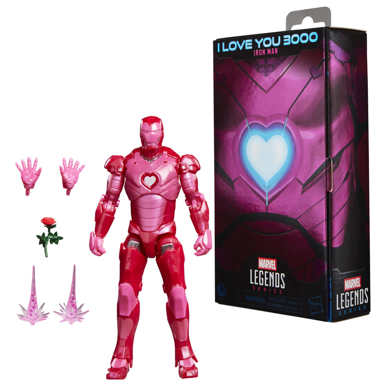 Marvel Legends Series I Love You 3000 Iron Man Figur 15cm Produktfoto