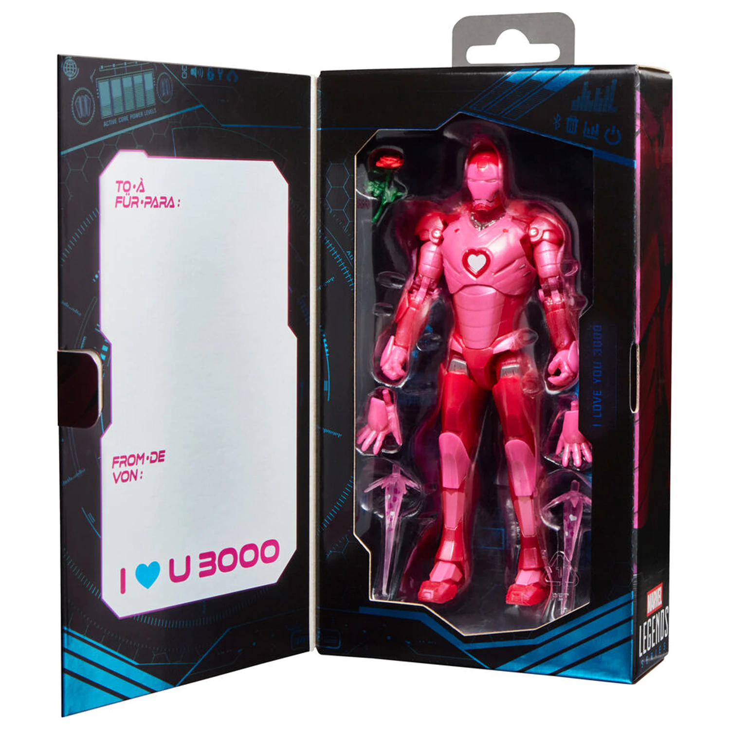 Marvel Legends Series I Love You 3000 Iron Man Figur 15cm Produktfoto
